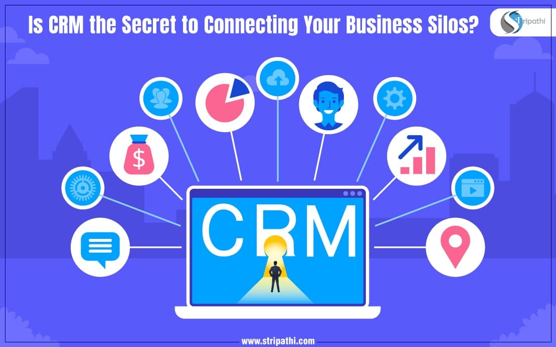Cover image for "Is CRM the Secret to Connecting Your Business Silos?"