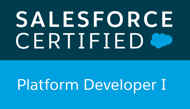 Platform Developer I certification badge