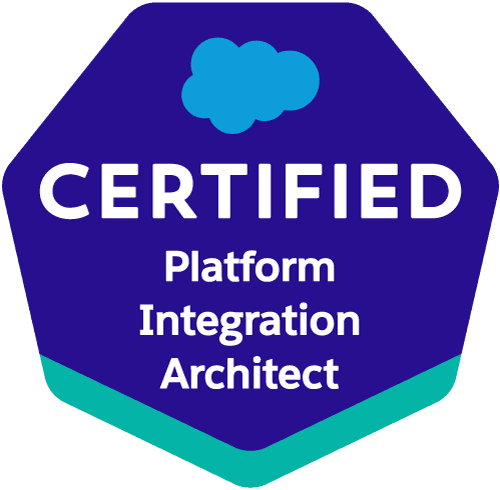 Platform Integration Architect certification badge