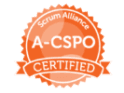 Scrum Alliance CSPO certification badge